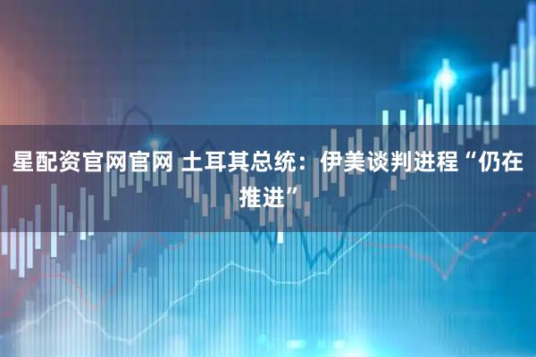 星配资官网官网 土耳其总统：伊美谈判进程“仍在推进”